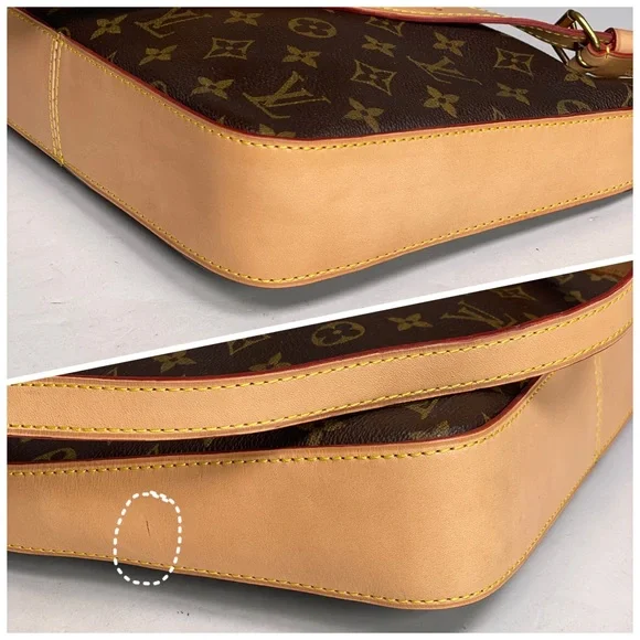 LOUIS VUITTON Monogram Canvas Shoulder Bag VINTAGE - Picture 11 of 17